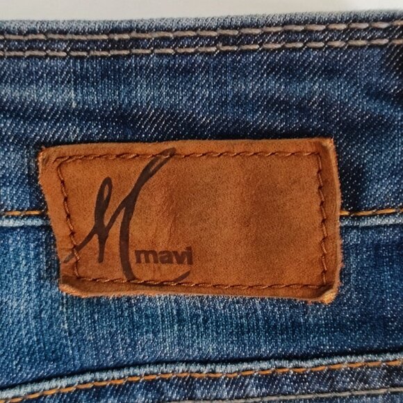 Mavi jean midi skirt denim blue women's size S - Picture 5 of 12